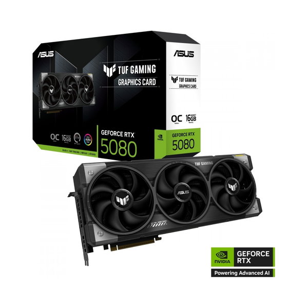 Karta Graficzna ASUS GeForce RTX 5080 TUF Gaming OC 16GB GDDR7 DLSS4
