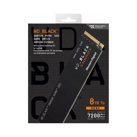 Dysk SSD Sandisk 8TB M.2 PCIe Gen4 NVMe Black SN850X