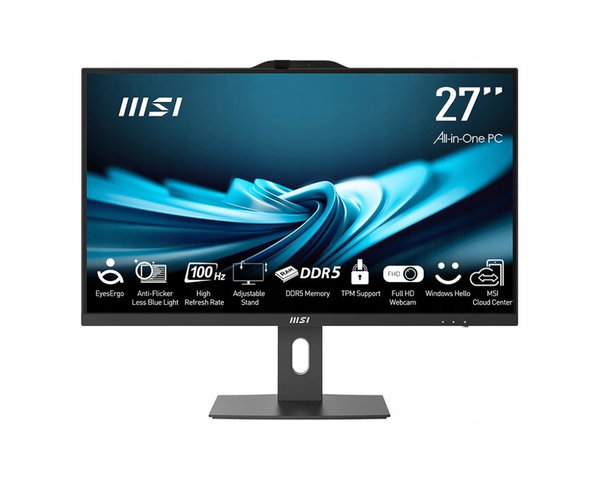 All-in-One MSI PRO AP272P 14M i5-14400/16GB/512/Win11PX Czarny