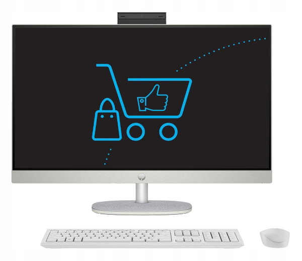 All-in-One HP 27 AiO i7-1355U/16GB/512 White