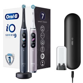 Szczoteczka Elektryczna Oral-B iO 9 Duo Black Rose Dwupak Magnetyczna