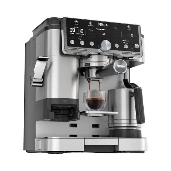 Ekspres ciśnieniowo-przelewowy Ninja Luxe Cafe Pro ES701EU 1650 W srebrny