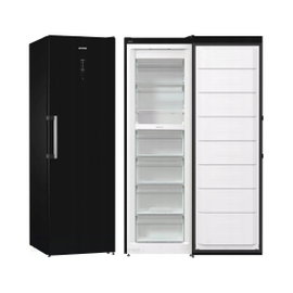 Zamrażarka GORENJE FN619EABK6 Czarna 185cm 280L fast freezing kl.E