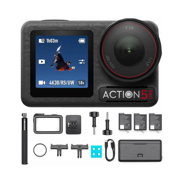 Kamera sportowa DJI Osmo Action 5 Pro Adventure Combo 4K UHD