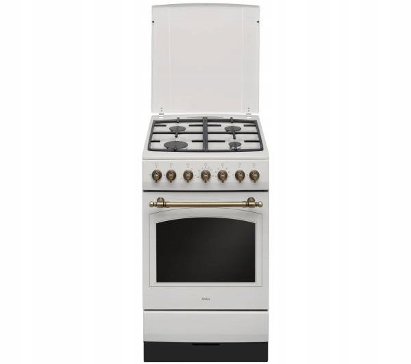 Kuchnia gazowo elektryczna AMICA 515GE2.33ZpMsDpA(Ci)
