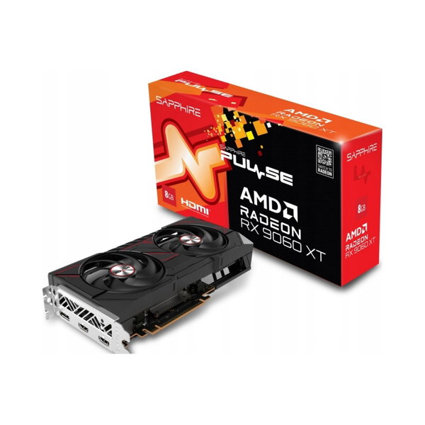 Karta graficzna Sapphire Radeon RX 9060 XT Pulse OC 8GB GDDR6