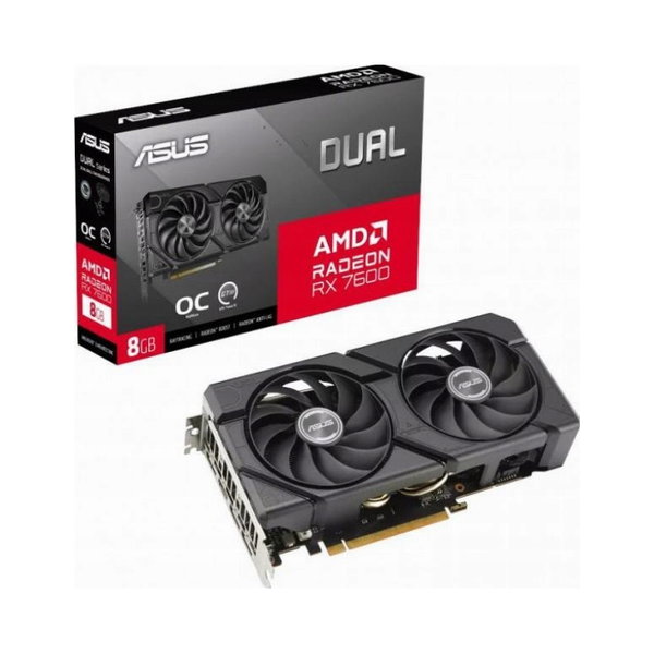 Karta graficzna ASUS Radeon RX 7600 DUAL EVO OC 8GB GDDR6