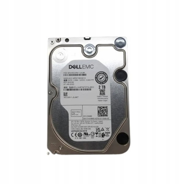 Dysk Dell 2TB 7.2K RPM SATA 6Gbps 512n 3.5in Cabled Hard Drive T160