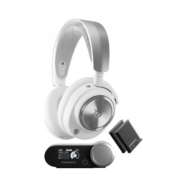 Słuchawki SteelSeries Arctis Nova Pro Wireless White