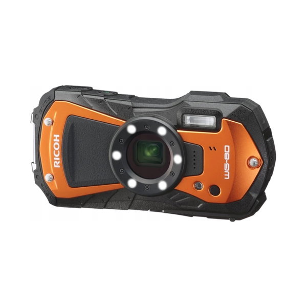 Aparat kompaktowy Ricoh WG-80 pomarańczowy