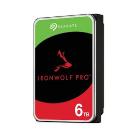 Dysk HDD Seagate IRONWOLF PRO CMR 6TB 7200obr. 256MB