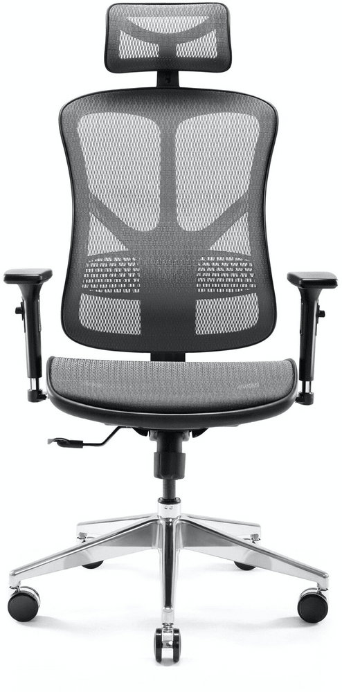 Fotel ergonomiczny Diablo Chairs V-Basic Czarno-szary