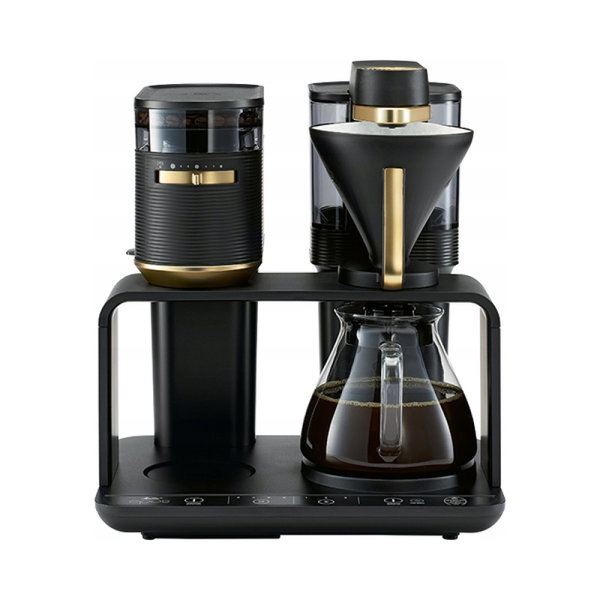 EKSPRES PRZELEWOWY MELITTA EPOS Pour Over z młynkiem 1024-02 czarny/złoty