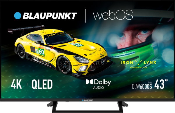 Telewizor QLED Blaupunkt 43QLW6000S 43" 4K UHD czarny
