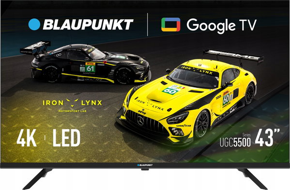 Telewizor LED Blaupunkt 43UGB5500S 43" 4K UHD czarny