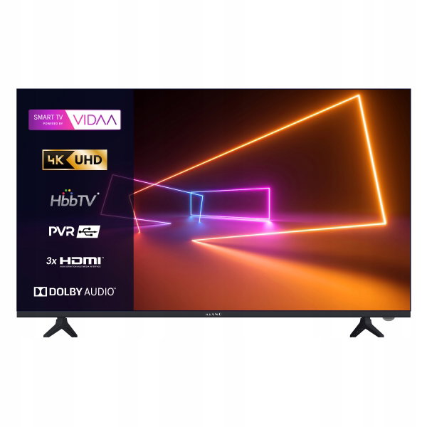 Telewizor Kiano Elegance 43' z Systemem Vidaa Smart TV D-LED DVB-T2/S2