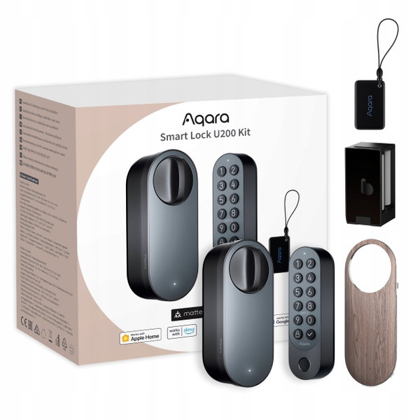Zamek smart Aqara Smart Lock U200 czarny