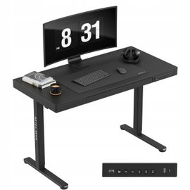 Biurko gamingowe Huzaro Leader 8.2 Black (elektryczna regulacja)