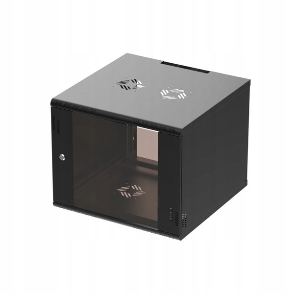 ExtraLink Wisząca 19" 9U 600x600mm Premium jednosekcyjna (czarna)