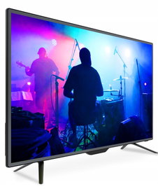 Telewizor LED Kiano Slim TV 40" Full HD czarny