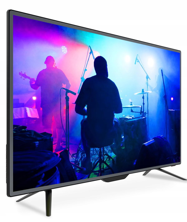 Telewizor LED Kiano Slim TV 40" Full HD czarny