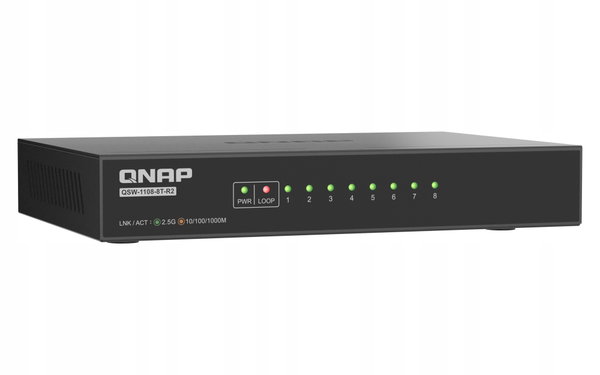 Switch QNAP QSW-1108-8T-R2