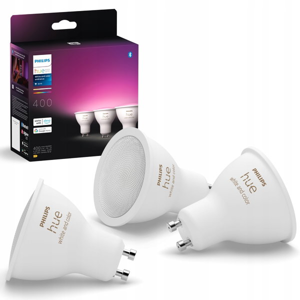 Philips Hue Hue White and color ambiance Inteligentny reflektor GU10 (3s