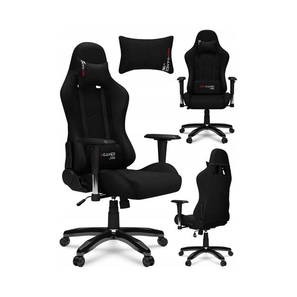 Fotel gamingowy Pro-Gamer Falcon PLUS Czarny