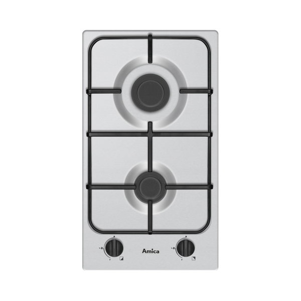 PŁYTA GAZOWA AMICA PGA3610XBE Inox 2 palniki