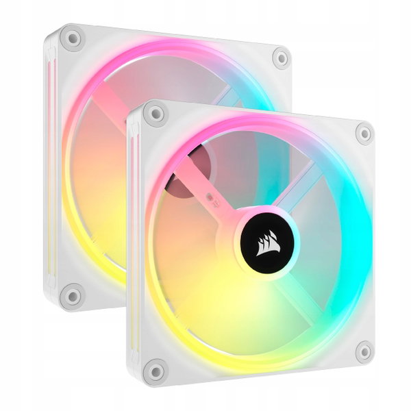 Wentylator Corsair iCUE LINK QX140 PWM RGB Dual Pack 2x140mm