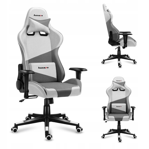 Fotel gamingowy Huzaro Force 6.2 White Mesh