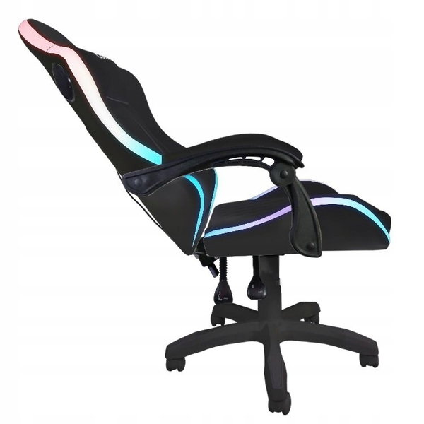 Fotel gamingowy Cobra WS8153 RGB BT GŁOŚNIKI - WHITE