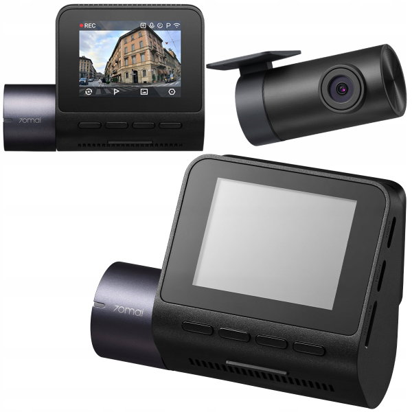 Kamera samochodowa 70mai Dash Cam A410 + kamera tylna 2K/130/2" HDR