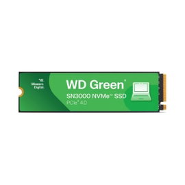 Dysk SSD WD Green SN3000 500GB M.2 2280 PCI-E x4 Gen4 NVMe (WDS500G4G0E)