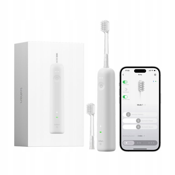 Soniczna Szczoteczka do Zębów Laifen Wave SE 2 Głowki USB-C Szara
