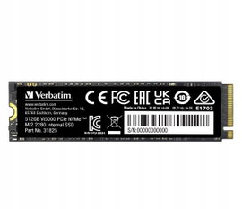 Dysk SSD Verbatim 512GB M.2 PCIe Gen4 NVMe Vi5000