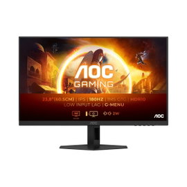 Monitor AOC 23.8'' 24G4XE Czarny FHD 1920 x 1080 px 180Hz 1ms