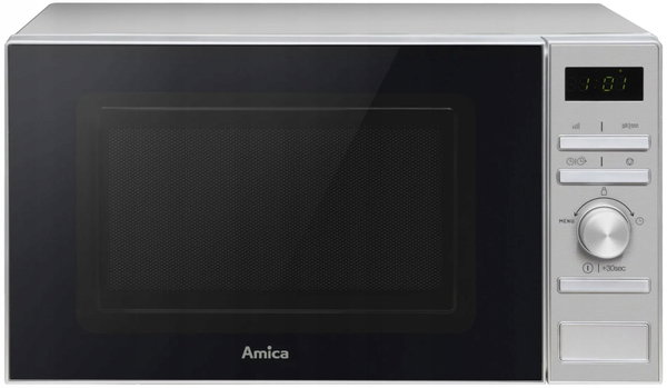 Kuchenka mikrofalowa Amica AMGF20E2GI 20L Grill Czarno-srebrny