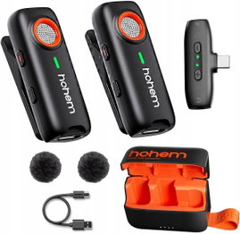 Mikrofon Hohem MIC-01 (2 TX + 1 RX) Lightning