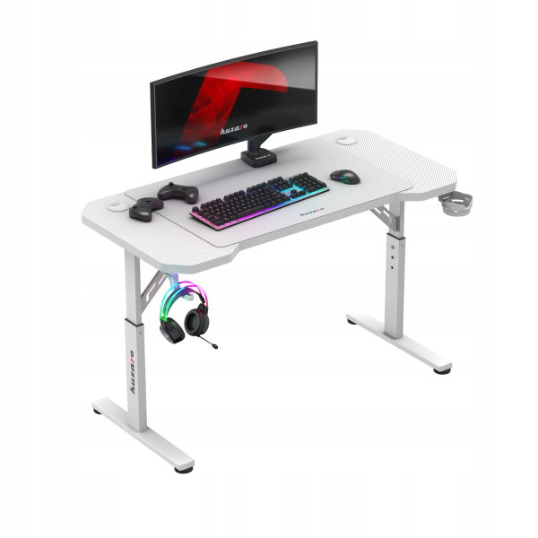 Biurko gamingowe Huzaro Hero 2.6 White