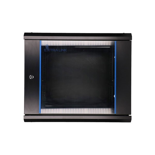 Szafa RACK ExtraLink Wisząca 19" 9U 600x450mm (czarna)