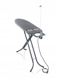 Deska do prasowania (120x38 cm) z gniazdem czarna Air Board M Leifheit