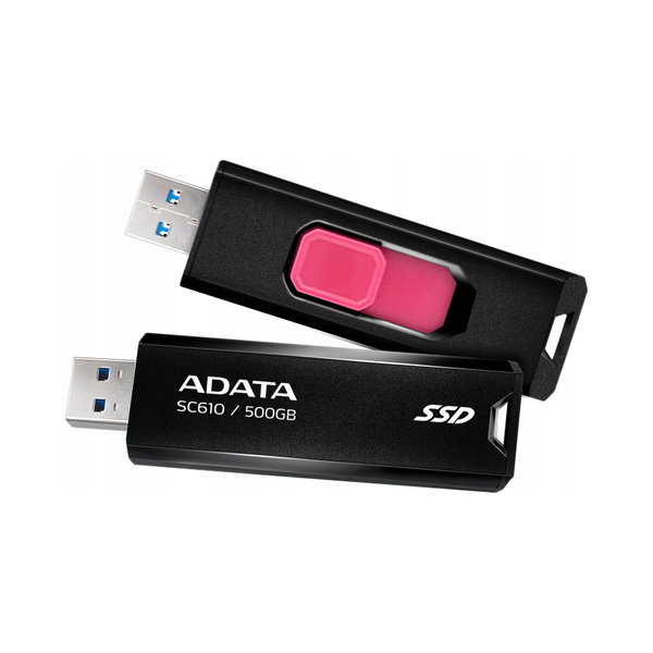 Dysk zewnętrzny SSD Adata SC610-500G-CBK/RD 500GB