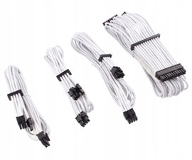 Kabel SATA Corsair Zestaw kabli Gen.4 Białe