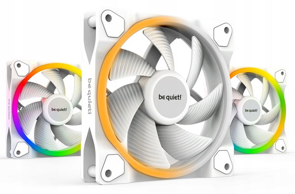 be quiet! Light Wings White 120 PWM High-speed Triple-Pack 3x120mm