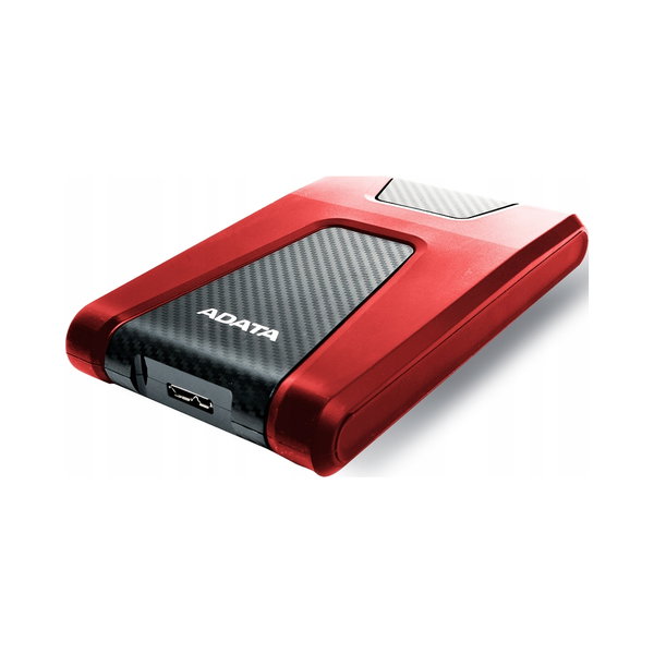 Dysk zewnetrzny ADATA HD650 1TB USB 3.2 Gen. 1 Czerwono-Srebrny