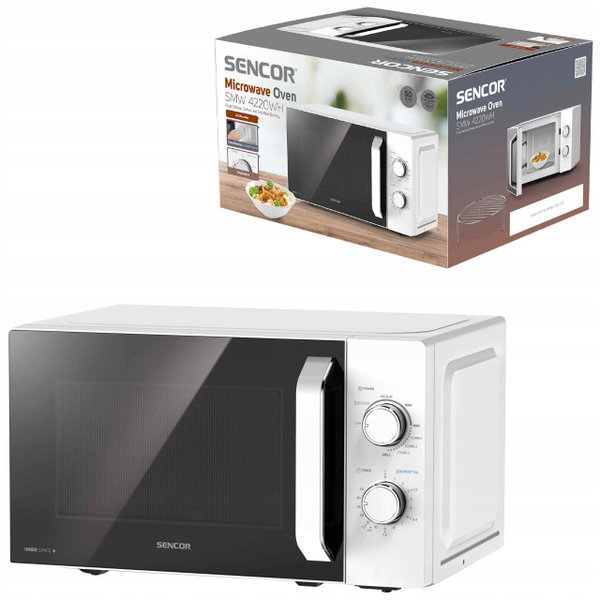 Kuchenka Mikrofalowa Sencor SMW 4220WH 700W 20L Biała