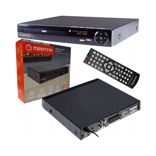 Odtwarzacz DVD Manta DVD072 Emperor Basic HDMI USB Euro pilot