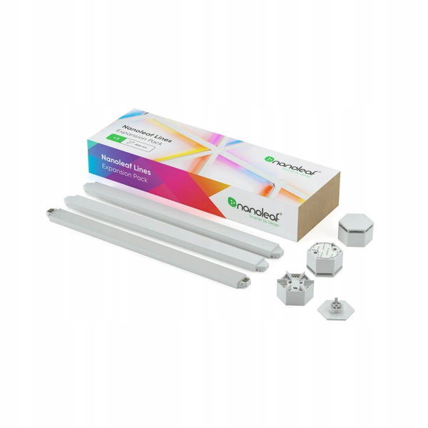 Lampa smart Nanoleaf Lines 60 degrees Expansion Pack (3 sztuki)