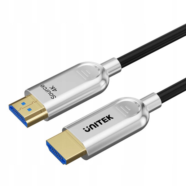 Kabel HDMI Unitek Kabel optyczny HDMI 2.0 AOC 4K 60Hz 30 m